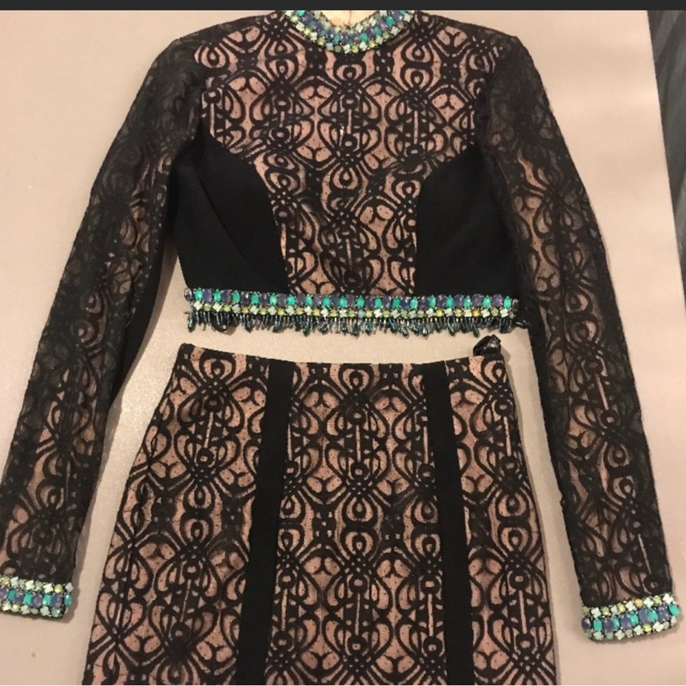 Rachel Allan Two Piece Cocktail